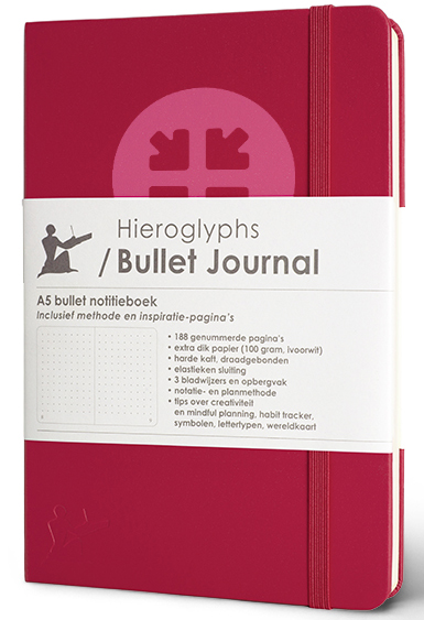 custom bullet journal voor bedrijven relatiegeschenk, kerstcadeau, voor projecten, brainstormdagen of teambuilding